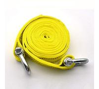 Towing Rope, Tow Rope with Safety Hooks-Emergency Off Road Towing Rope-Pull 5 tons-4 Meters Long-Eagle Claw Steel Hook/Carbon Steel U