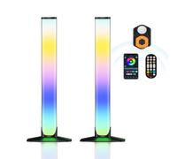 Towisituati LED Light Bar, Sensor Lights Indoors 2PCS Motion Activated RGB Lights with Auto Shut-Off Timer, USB Gaming TV Led, Remote and APP Control for PC, TV, Game, Room Decoration
