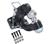 TOWKING 8-Ton Pintle Hitch Receiver With 2" Ball, Hook, Combination, 16,000 lbs