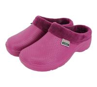 Town and Country Fleecy EVA Cloggies Garden Shoes Raspberry Size 8