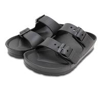 Town and Country Twin Strap Sandals Black Size 4