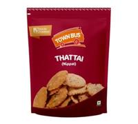 Town Bus Thattai 170g, South Indian Rice Crackers, Traditional Spiced Snack, Crunchy & Spiced Traditional Thattai Murukku, Delicious Indian Savoury Snack, Perfect Tea-Time & Festive Treat