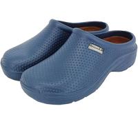 Town & Country Clogs Mens/Womens Ladies/Gents Navy Blue Gardening Super Soft Clogs/Cloggies Lightweight, Cushioned. Size 9 UK