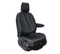 TOWN & COUNTRY Van Seat Cover - Single - Black - Ford Transit Chassis Cab/Tipper 2013/63 Onwards [TCSBLK]