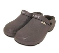 Town & Country EVA Cloggies Fleecy Lightweight Garden Shoes Charcoal Size 8
