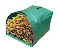 Town & Country Garden Tidy Bag, 200L Capacity, Heavy-Duty Freestanding Dustpan Style Leaf Collection Bag, Green