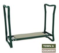 Town & Country Kneeler And Stool Metal Green Lightweight Durable Dual Function