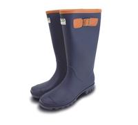 Town & Country T&c Tfw6650 Burford Welly Colour Navy/tan Size: Four