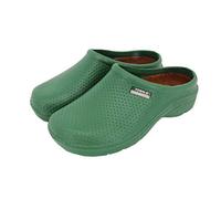 Town & Country TFW6582 Womens Super Soft Cloggies Lightweight with Cushioned Insole (6 UK, Green Dots)