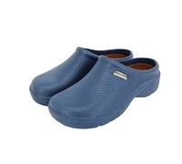 Town & Country TFW6590 Womens Super Soft Cloggies Lightweight with Cushioned Insole (4 UK, Navy Dots