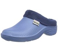 Town & Country TFW6617 Super Soft Fleecy Cloggies (11 UK, Navy Dots with Fur)