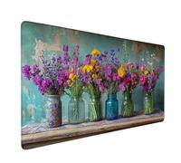 Town Mouse Mat Ocean Gaming Mouse Pad XXL 600x300x3mm, Desk Mat Non-Slip Rubber Base, Waterproof Surface, Extended Mousepad Improved Precision and Speed, Desk Pad for Keyboard Home Office, Model 85