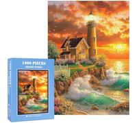 Town Under Clouds 1000 Piece Jigsaw Puzzle for Adults