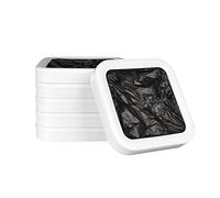 TOWNEW Official Refill Rings for Smart Kitchen Trash Can | Durable Garbage Bags Electric Trash Can - Pack of 6 Refill Rings - Up to 150 Trash Bags (6 Months Supply)