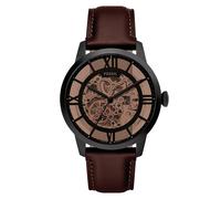 Townsman Automatic Dark Leather Mens Watch
