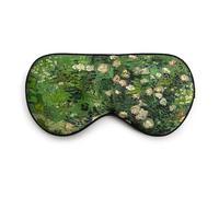 townssilk 100% Silk Sleep Mask with Adjustable Straps, Comfortable and Super Soft Eye Mask, Ultimate Sleep Aid, Blindfold, Roses