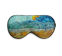 townssilk 100% Silk Sleep Mask with Adjustable Straps, Comfortable and Super Soft Eye Mask, Ultimate Sleep Aid, Blindfold, EveningMoon