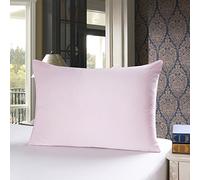 townssilk Both Side 100% 19mm Silk Pillowcase 50x75cm Pillow Case Cushion Cover with Hidden Zipper Rosepink