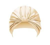 Townssilk Mulberry Silk Night Hat for Women - Ideal for Hair Protection - Popular, 1 Piece, Champagne