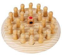 TOWO Wooden Memory Games for Children - Family Board Games for Kids and Adults -Wooden Educational Toys for 3 years old