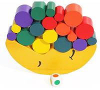 TOWO Wooden Moon Balance Game, Stacking Blocks Toy for Children