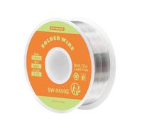 TOWOT Lead Free Rosin Core Solder Wire for Electrical Soldering, Content 2.0% Solder Flux Sn0.7Cu (0.8mm 50g)