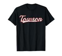 Towson Baltimore Maryland Vintage Varsity Throwback Style T-Shirt