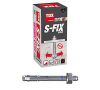 TOX 04010216 S-Fix Pro Galvanised Steel Anchor Stud, M10x105/25 mm, 25 units