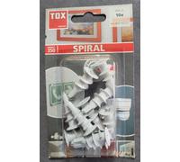 TOX 10X Plasterboard Anchors Spiral 32Mm, Drill Tip/Fiber Reinforced, 068700231