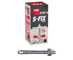 TOX bolt anchor S-Fix Pro M12 x 120 x 24 mm, 25 pieces, 04010224