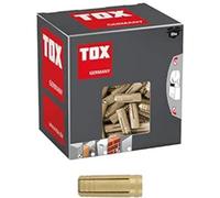 TOX brass expansion dowels Metri x M8 x 28 mm, 25 pieces, 026100141