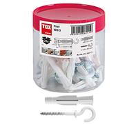 TOX hook Pirat Will-S w. all purpose plugs Trika in round tin, 20 pieces, 01226111