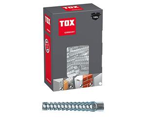 TOX metal claw dowel Tiger 10 x 60 mm, 100 pieces, 039100051