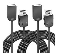 Toxaoii 6FT Extender Power Cord for NES SNES Classic Mini Controller Wii & Wii U Extender Cord Game Accessories（2pack）