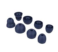 Toxaoii 8pcs Replacement Earbuds Eargels Silicone Ear Tips Compatible with Beats by dr dre, Powerbeats Pro, Beats x, Urbeats Wireless Earphone (Navy Blue)