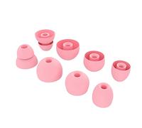 Toxaoii 8pcs Replacement Earbuds Eargels Silicone Ear Tips Compatible with Beats by dr dre, Powerbeats Pro, Beats x, Urbeats Wireless Earphone (Pink)