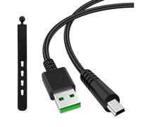 Toxaoii BlackWidow TE Chroma V2 Keyboard Charging Cable, USB Mechanical Gaming Keyboard Charging Cord Compatiable with Razer BlackWidow TE Chroma v2 TKL Tenkeyless Mechanical Gaming Keyboard (Black)