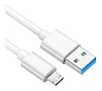 Toxaoii Charging Cable Compatible with SteelSeries Arctis 7 (2019 Edition), Arctis 7P, Arctis 9 Arctis 9X, Arctis 3, Arctis 1, Arctis Pro Gaming Headsets (White, 5ft)