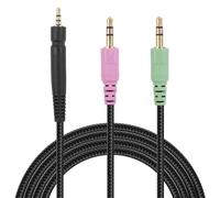 Toxaoii GSP 600 Cable Replacement Audio Cable for Sennheiser GSP 670, GSP 600, GSP 500, GSP 350, PC 373D, Game One, Game Zero, G4ME ONE Headphone, 2.5 to 3.5 mm Aux Cord 6.5 FT