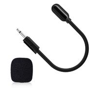 Toxaoii Replacement Microphone Compatible with Quantum 100/350/100P/100X/360P Gaming Headset 2.5mm Detachable 100 Boom Microphone Piece Noise Cancelling with Foam for PC, Xbox One, PS4, PS5