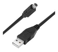 Toxaoii Replacement UC-E1 USB Data Sync Cord Compatible with Nikon Coolpix 880 885 990 995 4300 4500 5000 5400 5700 8400 8700 Digital Camera & More（4.2ft/1.3m）