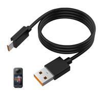 Toxaoii USB A to Type-C Charging Cable, Charge & Data Sync Cord Compatible with Insta360 X5/X4/X3/X2/GO 3/GO 3S/GO 2/Ace/Ace Pro/Pro 2 Camera Replacement Cable (100CM)