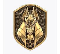 TOXI Gold Rings for Men Signet Seal Male Ring Creative Ancient Egyptian Mythology Grim Reaper Anubis Ring Retro Jackal Head Rings