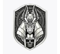 TOXI Gold Rings for Men Signet Seal Male Ring Creative Ancient Egyptian Mythology Grim Reaper Anubis Ring Retro Jackal Head Rings