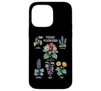 Toxic Flowers Deadly Nightshade Wolfs Bane Nerium Oleander Case for iPhone 14 Pro Max