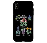 Toxic Flowers Deadly Nightshade Wolfs Bane Nerium Oleander Case for iPhone XS Max