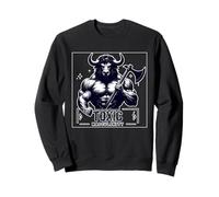 Toxic Masculinity Muscular Minotaur Axe Manhood Man Sweatshirt