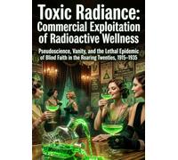 Toxic Radiance: Commercial Exploitation of Radioactive Wellness: Pseudoscience, Vanity, and the Lethal Epidemic of Blind Faith in the Roaring Twenties, 1915-1935