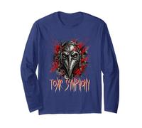 Toxic Symphony - Trash Polka Plague Doctor Long Sleeve T-Shirt