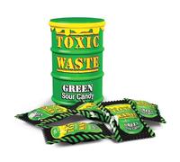 Toxic Waste Green Sour Candy Drum - 3 Toys & Novelty Sweets